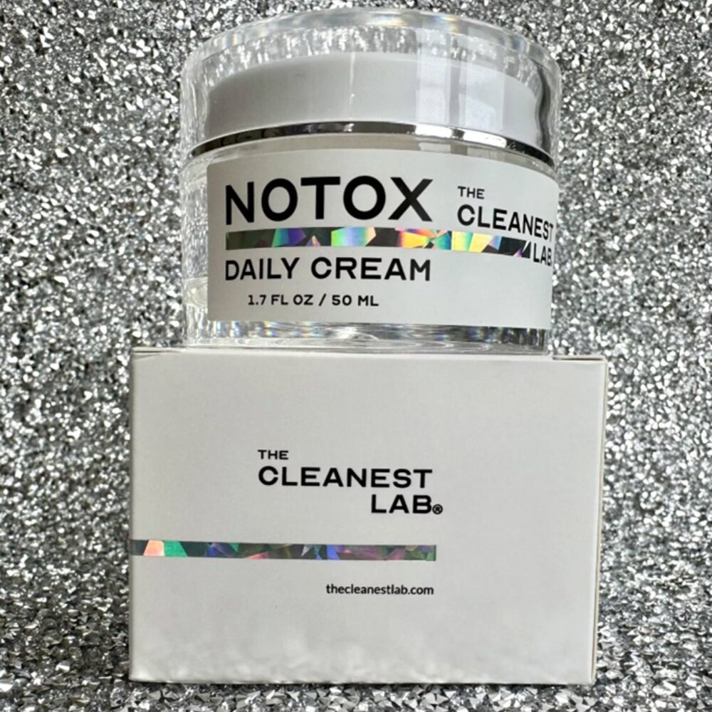 NEW The Cleanest Lab NOTOX Daily Cream 1.7oz Retail $142 -Clean Face Moisturizer